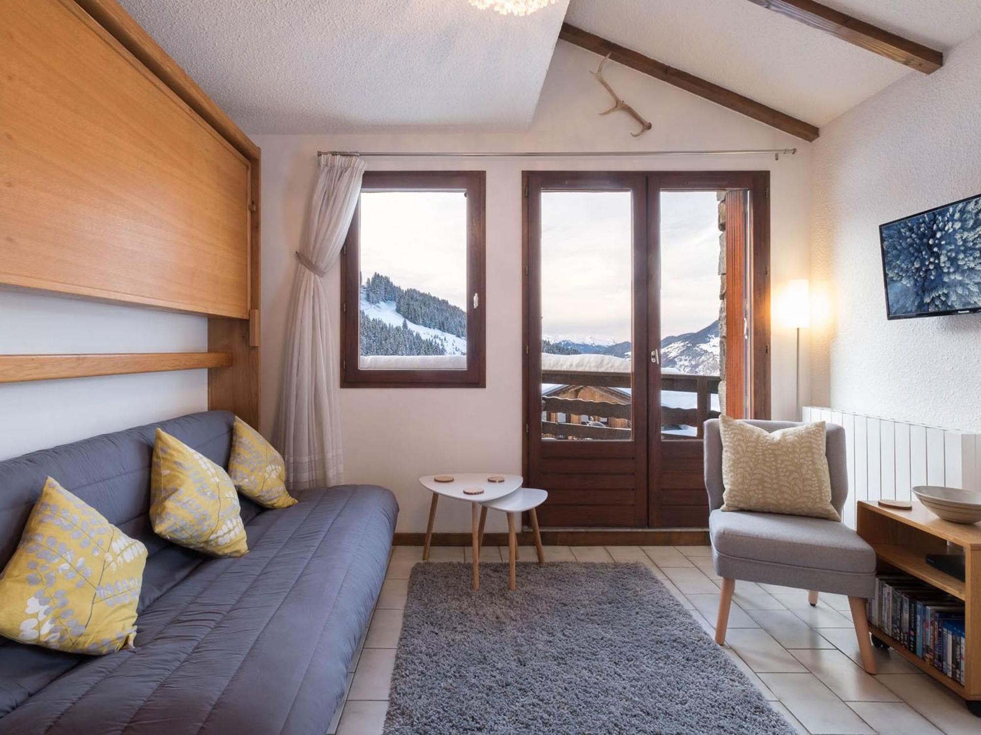 Appartement Moderne Pour 4 Personnes A Courchevel 1650, Proche Des Pistes - Fr-1-563-49 ภายนอก รูปภาพ